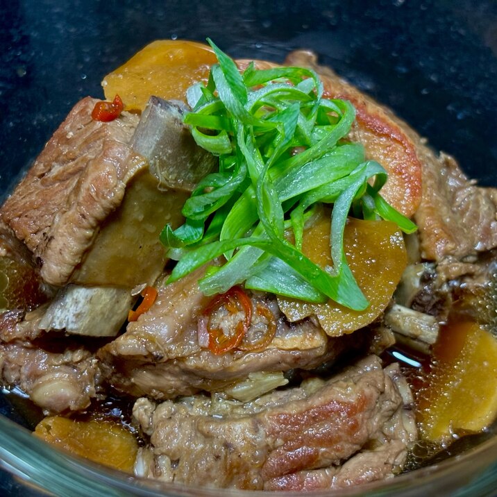 煮込みは炊飯器にお任せ!豚のスペアリブ煮込み☆